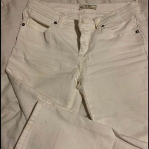 Free People White Jeans Size 28